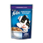 Купить онлайн FELIX — Феликс для взрослых кошек аппетитные кусочки в желе Ягненок в Зубастик-ДВ (интернет-магазин зоотоваров) с доставкой по Хабаровску и по всей России.