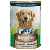 Купить онлайн Happy Dog NaturLine Кусочки с телятиной и овощами для собак 410 гр в Зубастик-ДВ (интернет-магазин зоотоваров) с доставкой по Хабаровску и по всей России.