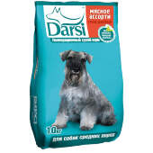 Купить онлайн DARSI Мясное ассорти для собак средних пород в Зубастик-ДВ (интернет-магазин зоотоваров) с доставкой по Хабаровску и по всей России.