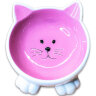 Миска Mr.Kranch керамическая для кошек Мордочка кошки на ножках 100 мл розовая - Миска Mr.Kranch керамическая для кошек Мордочка кошки на ножках 100 мл розовая