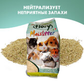 Купить онлайн FIORY наполнитель кукурузный для грызунов Maislitter Profumato лимон 5 л в Зубастик-ДВ (интернет-магазин зоотоваров) с доставкой по Хабаровску и по всей России.