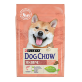 Купить онлайн DOG CHOW SENSITIVE — Дог Чау для взрослых собак с чувствительным пищеварением Лосось с рисом в Зубастик-ДВ (интернет-магазин зоотоваров) с доставкой по Хабаровску и по всей России.