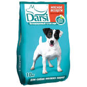 Купить онлайн DARSI Мясное ассорти для собак мелких пород в Зубастик-ДВ (интернет-магазин зоотоваров) с доставкой по Хабаровску и по всей России.