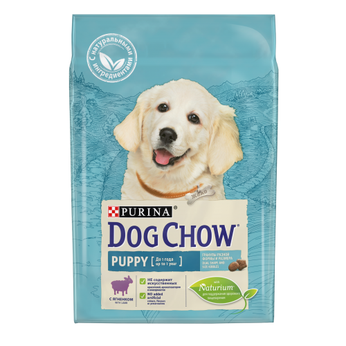 Заказать онлайн DOG CHOW PUPPY LAMB & RICE — Дог Чау для щенков Ягненок с рисом в интернет-магазине зоотоваров Зубастик-ДВ в Хабаровске и по всей России.