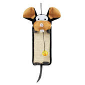 Купить онлайн TRIOL Коврик-когтеточка для кошек Веселая мышь, 60х24 см в Зубастик-ДВ (интернет-магазин зоотоваров) с доставкой по Хабаровску и по всей России.