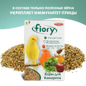 Купить онлайн FIORY корм для канареек Canarini 400 г в Зубастик-ДВ (интернет-магазин зоотоваров) с доставкой по Хабаровску и по всей России.
