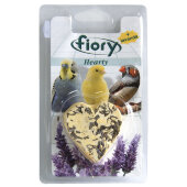 Купить онлайн FIORY био-камень для птиц Hearty Big с лавандой в форме сердца 100 г в Зубастик-ДВ (интернет-магазин зоотоваров) с доставкой по Хабаровску и по всей России.