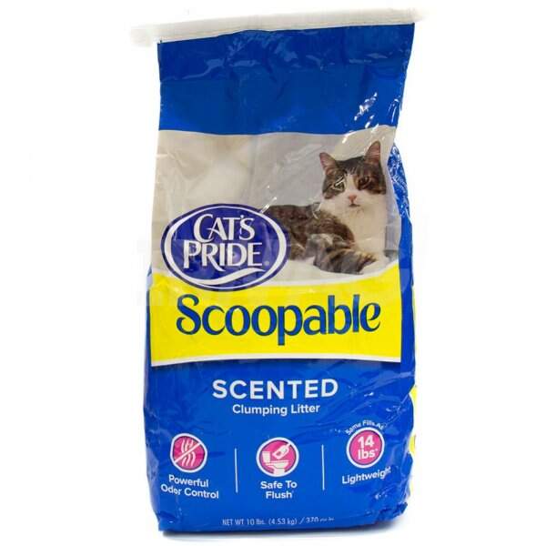 Заказать онлайн CATS PRIDE Scoopable Кэтс Прайд наполнитель комкующийся ароматизированный в интернет-магазине зоотоваров Зубастик-ДВ в Хабаровске и по всей России.