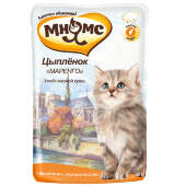Купить онлайн МНЯМС паучи для котят Цыпленок Маренго 85 г в Зубастик-ДВ (интернет-магазин зоотоваров) с доставкой по Хабаровску и по всей России.