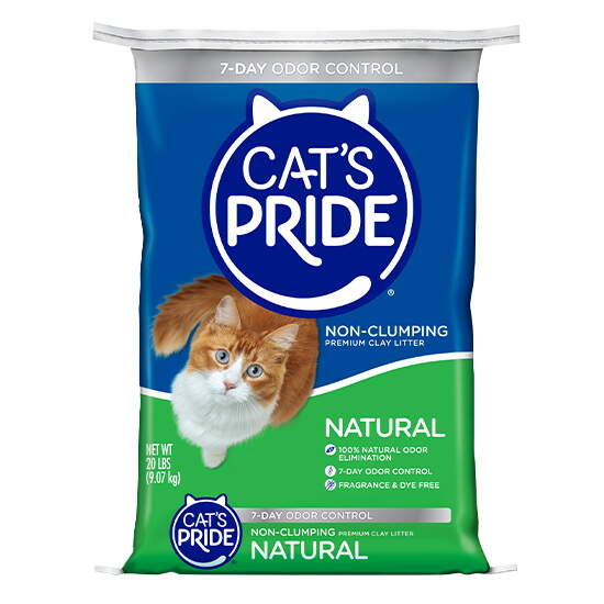 Заказать онлайн CATS PRIDE Pride Natural Кэтс Прайд Натурал наполнитель впитывающий в интернет-магазине зоотоваров Зубастик-ДВ в Хабаровске и по всей России.