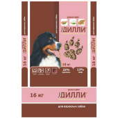 Купить онлайн ДИЛЛИ сухой корм Рыба и рис для собак - 16кг в Зубастик-ДВ (интернет-магазин зоотоваров) с доставкой по Хабаровску и по всей России.