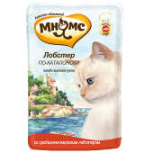 Купить онлайн МНЯМС паучи для кошек Лобстер по-каталонски 85 г в Зубастик-ДВ (интернет-магазин зоотоваров) с доставкой по Хабаровску и по всей России.