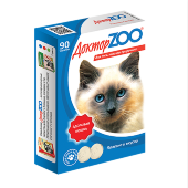 Купить онлайн Доктор ZOO Витамины для кошек Здоровый иммунитет 90 таб. в Зубастик-ДВ (интернет-магазин зоотоваров) с доставкой по Хабаровску и по всей России.