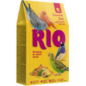Купить онлайн Rio Корм для волнистых попугаев и мелких птиц Гурмэ 250 г. в Зубастик-ДВ (интернет-магазин зоотоваров) с доставкой по Хабаровску и по всей России.