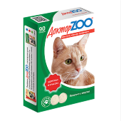Купить онлайн Доктор ZOO Витамины для кошек Здоровье и красота 90 таб. в Зубастик-ДВ (интернет-магазин зоотоваров) с доставкой по Хабаровску и по всей России.