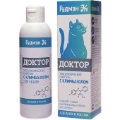 Купить онлайн Доктор Шампунь с климбазолом для кошек 200 мл в Зубастик-ДВ (интернет-магазин зоотоваров) с доставкой по Хабаровску и по всей России.