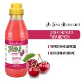 Купить онлайн ISB Fruit of the Groomer Black Cherry Шампунь для короткой шерсти с протеинами шелка 500 мл в Зубастик-ДВ (интернет-магазин зоотоваров) с доставкой по Хабаровску и по всей России.