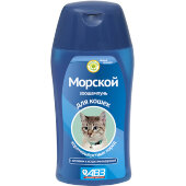 Купить онлайн Зоошампунь Морской для Короткошерстных кошек 180 мл в Зубастик-ДВ (интернет-магазин зоотоваров) с доставкой по Хабаровску и по всей России.