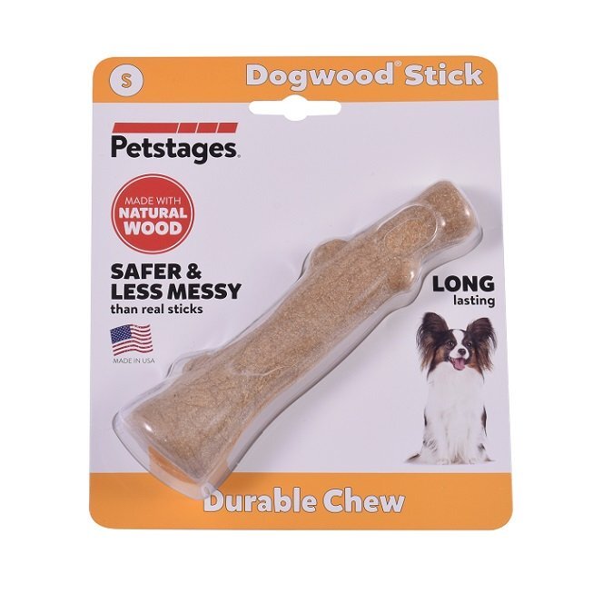 Заказать онлайн Petstages игрушка для собак Dogwood палочка деревянная 16 см малая в интернет-магазине зоотоваров Зубастик-ДВ в Хабаровске и по всей России.