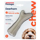 Купить онлайн Petstages игрушка для собак Deerhorn, с оленьими рогами 12 см маленькая в Зубастик-ДВ (интернет-магазин зоотоваров) с доставкой по Хабаровску и по всей России.