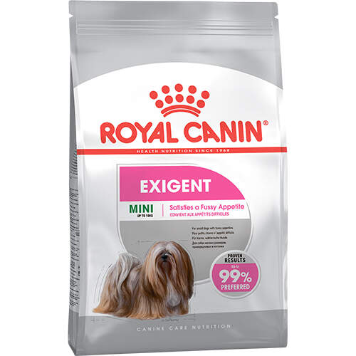 Заказать онлайн ROYAL CANIN MINI EXIGENT для привередливых взрослых собак маленьких пород в интернет-магазине зоотоваров Зубастик-ДВ в Хабаровске и по всей России.
