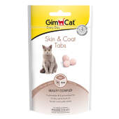 Купить онлайн GIMCAT Витамины для кошек для кожи и шерсти Скин и коат табс" 40 г в Зубастик-ДВ (интернет-магазин зоотоваров) с доставкой по Хабаровску и по всей России.