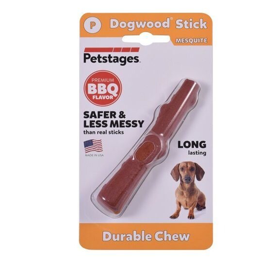 Заказать онлайн Petstages игрушка для собак Mesquite Dogwood с ароматом барбекю 10 см очень маленькая в интернет-магазине зоотоваров Зубастик-ДВ в Хабаровске и по всей России.