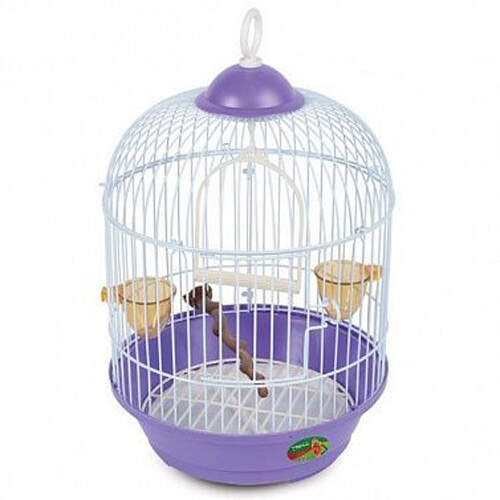 Заказать онлайн TRIOL Клетка для птиц круглая, эмаль, 375х230мм (23A) в интернет-магазине зоотоваров Зубастик-ДВ в Хабаровске и по всей России.