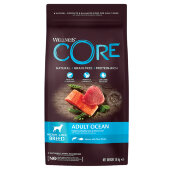 Купить онлайн Wellness Core Корм из лосося с тунцом для взрослых собак средних и крупных пород в Зубастик-ДВ (интернет-магазин зоотоваров) с доставкой по Хабаровску и по всей России.