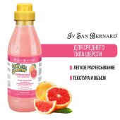 Купить онлайн ISB Fruit of the Groomer Pink Grapefruit Шампунь для шерсти средней длины с витаминами 500 мл в Зубастик-ДВ (интернет-магазин зоотоваров) с доставкой по Хабаровску и по всей России.