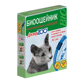 Купить онлайн Доктор ZOO БИО Ошейник от блох  для кошек и мелких пород собак 35 см в Зубастик-ДВ (интернет-магазин зоотоваров) с доставкой по Хабаровску и по всей России.