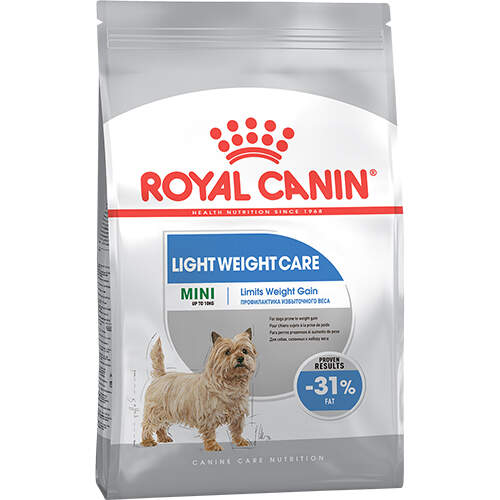 Заказать онлайн ROYAL CANIN MINI LIGHT WEIGHT CARE для взрослых собак маленьких пород с избыточным весом в интернет-магазине зоотоваров Зубастик-ДВ в Хабаровске и по всей России.