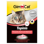 Купить онлайн GIMCAT Витамины для кошек Мышки с творогом и таурином 220 г в Зубастик-ДВ (интернет-магазин зоотоваров) с доставкой по Хабаровску и по всей России.