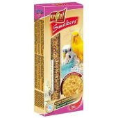 Купить онлайн Vitapol Smakers Лакомые палочки для волнистых попугаев с мёдом 90 г. в Зубастик-ДВ (интернет-магазин зоотоваров) с доставкой по Хабаровску и по всей России.