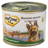 Купить онлайн Мнямс консервы для собак Болито мисто по-Веронски, дичь с картофелем 200г в Зубастик-ДВ (интернет-магазин зоотоваров) с доставкой по Хабаровску и по всей России.
