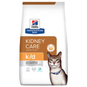 Купить онлайн Hill's Prescription Diet k/d Kidney Care - корм для кошек при профилактике заболеваний почек, с тунцом  в Зубастик-ДВ (интернет-магазин зоотоваров) с доставкой по Хабаровску и по всей России.