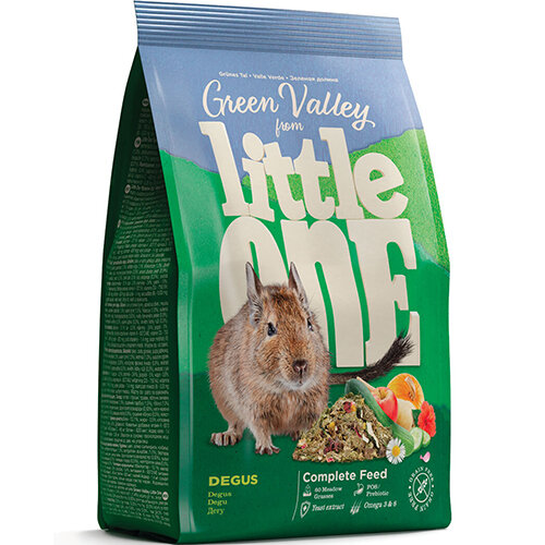 Заказать онлайн LITTLE ONE Green Valley - Литл Уан Корм для дегу 750 г. в интернет-магазине зоотоваров Зубастик-ДВ в Хабаровске и по всей России.
