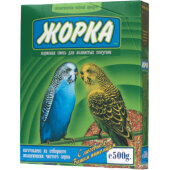 Купить онлайн Жорка Корм для волнистых попугаев  500 гр. в Зубастик-ДВ (интернет-магазин зоотоваров) с доставкой по Хабаровску и по всей России.