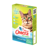 Купить онлайн Омега Neo+ для кошек Мятное настроение Кошачья мята Омега-3 90 таб.  в Зубастик-ДВ (интернет-магазин зоотоваров) с доставкой по Хабаровску и по всей России.