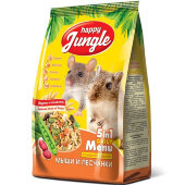 Купить онлайн Happy Jungle Корм для мышей и песчанок 400 гр в Зубастик-ДВ (интернет-магазин зоотоваров) с доставкой по Хабаровску и по всей России.
