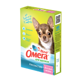 Купить онлайн Омега Neo+ для щенков  Веселый малыш Пребиотик Омега-3 90 таб. в Зубастик-ДВ (интернет-магазин зоотоваров) с доставкой по Хабаровску и по всей России.