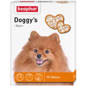 Купить онлайн BEAPHAR DOGGY`s BIOTINE - Кормовая добавка с биотином для собак 75 шт в Зубастик-ДВ (интернет-магазин зоотоваров) с доставкой по Хабаровску и по всей России.