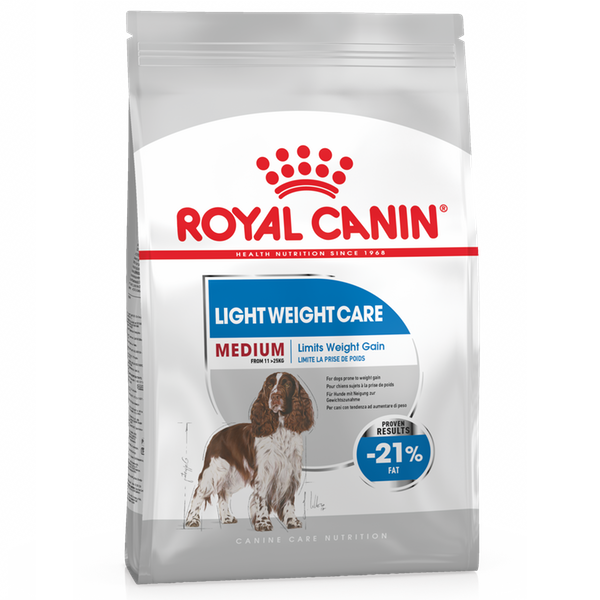 Заказать онлайн ROYAL CANIN MEDIUM LIGHT WEIGHT CARE для взрослых собак средних пород с избыточным весом - 3кг в интернет-магазине зоотоваров Зубастик-ДВ в Хабаровске и по всей России.