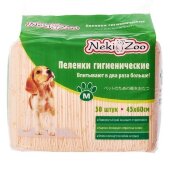 Купить онлайн NekiZoo Пеленки для животных 45х60 см, 50 шт. в Зубастик-ДВ (интернет-магазин зоотоваров) с доставкой по Хабаровску и по всей России.