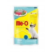 Купить онлайн Me-O паучи для котят Тунец и сардины в желе 80 гр в Зубастик-ДВ (интернет-магазин зоотоваров) с доставкой по Хабаровску и по всей России.