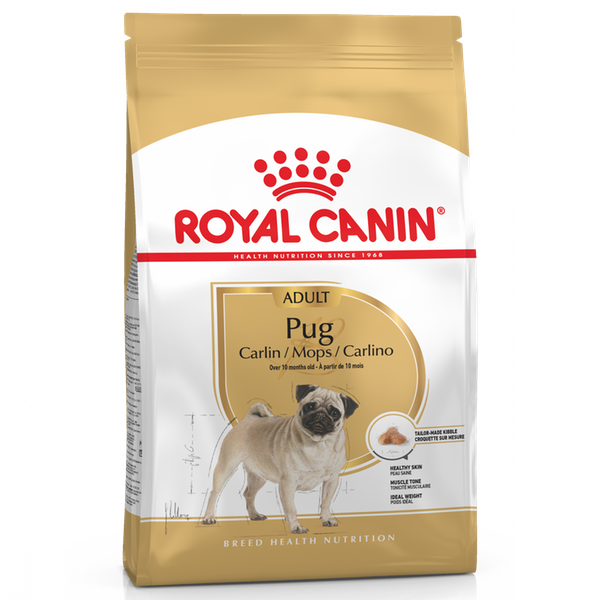 Заказать онлайн  ROYAL CANIN ADULT PUG для взрослых собак мопс в интернет-магазине зоотоваров Зубастик-ДВ в Хабаровске и по всей России.