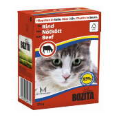 Купить онлайн BOZITA FELINE IN SAUCE BEEF — Бозита для котят и взрослых кошек кусочки в соусе Говядина - 370гр в Зубастик-ДВ (интернет-магазин зоотоваров) с доставкой по Хабаровску и по всей России.