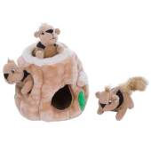 Купить онлайн Outward Hound игрушка-головоломка для собак Hide-A-Squirrel (спрячь белку) малая 12 см в Зубастик-ДВ (интернет-магазин зоотоваров) с доставкой по Хабаровску и по всей России.