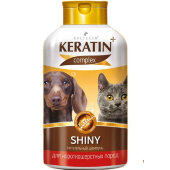 Купить онлайн Rolf Club KERATIN+ Shiny для короткошерстных кошек и собак 400 мл в Зубастик-ДВ (интернет-магазин зоотоваров) с доставкой по Хабаровску и по всей России.