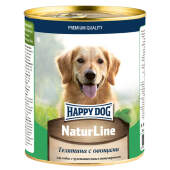 Купить онлайн Happy Dog NaturLine Кусочки с телятиной и овощами для собак 970 гр в Зубастик-ДВ (интернет-магазин зоотоваров) с доставкой по Хабаровску и по всей России.